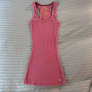 Abercrombie & Fitch racer back sleeveless tank dusty rose pink